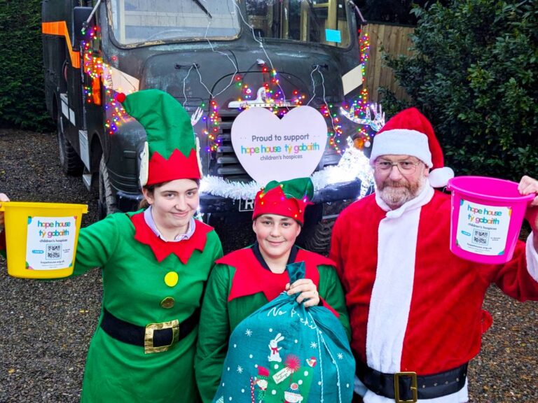 Clara Powis, Lucas Bennett and Andrew Powis