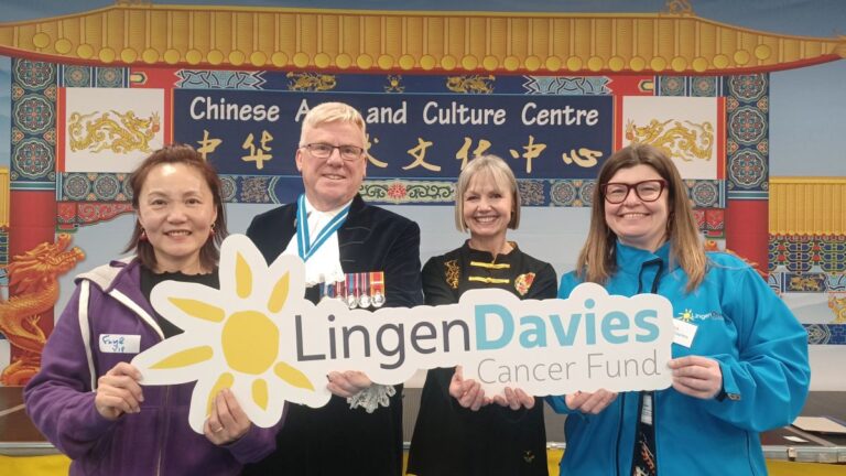 Faye Yip, Brian Welti, Diane from the Centre and Emma Backhouse