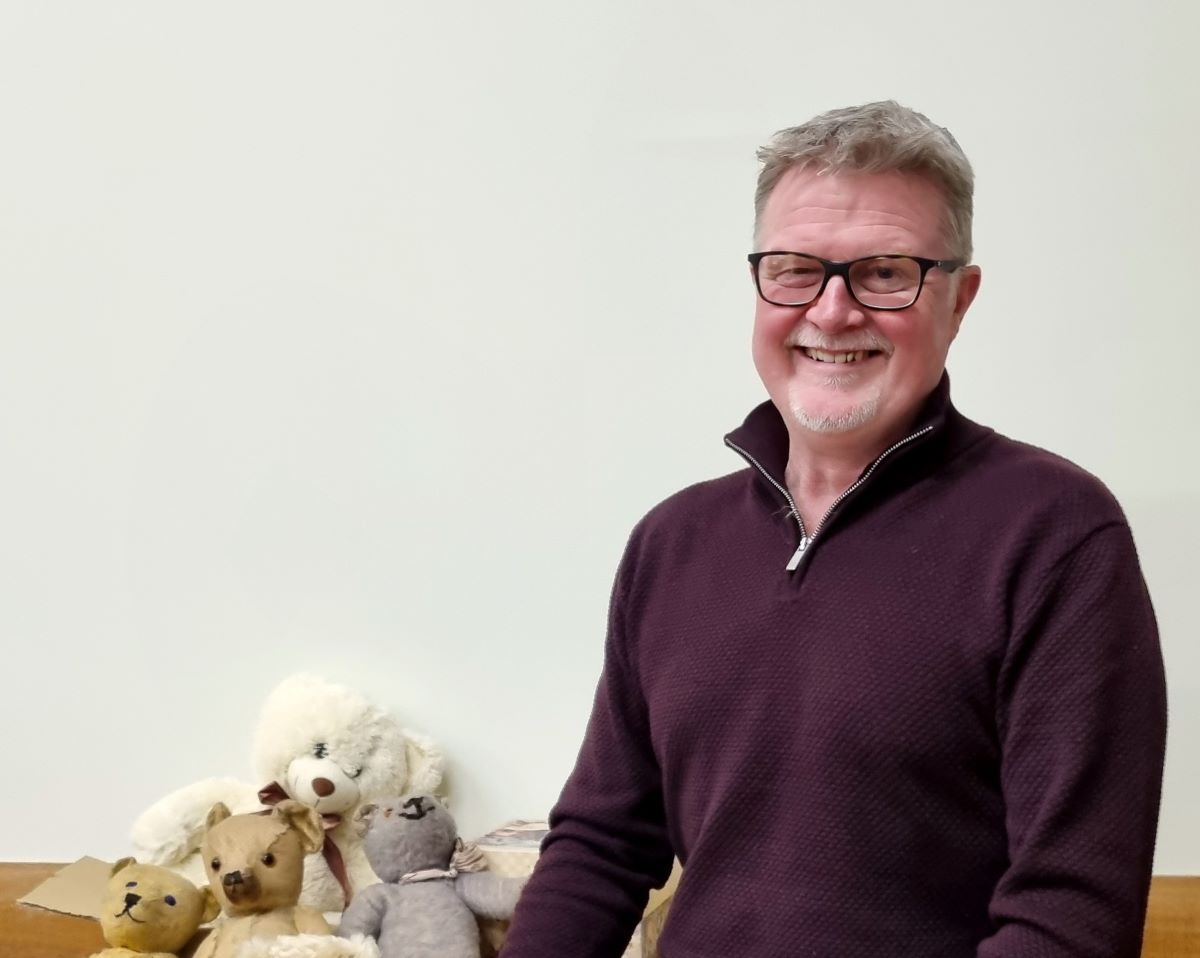 Picture caption: Director Ian Andrew auditions candidates for the role of Bruin Bear in the winter show