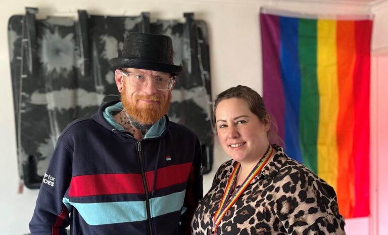 Wrekin customer Liam Murphy had £18,000 of debt wiped thanks to the help of Wrekin debt advisor Lois Alexander