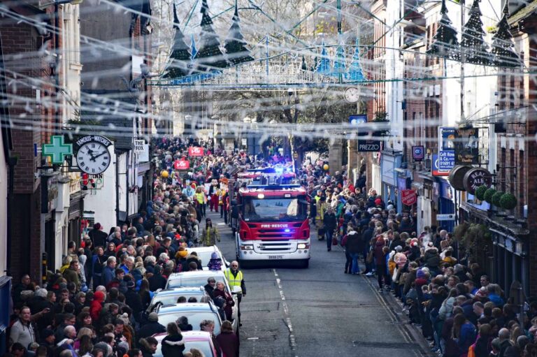 Oswestry Christmas Parade will be back in 2025. Photo: Grum