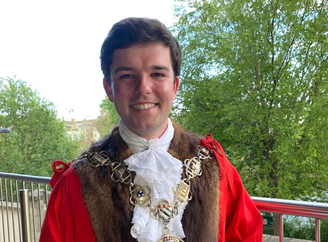 Cllr Alex Wagner, Mayor of Shrewsbury