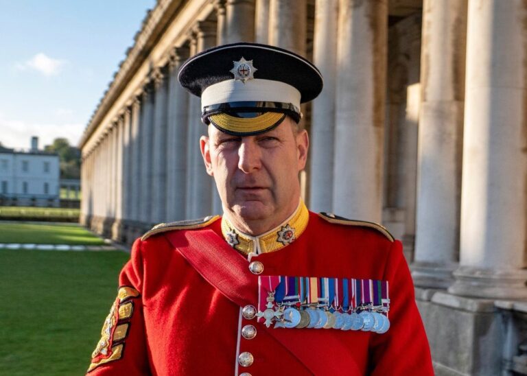 Garrison Sergeant Major Andrew 'Vern' Stokes