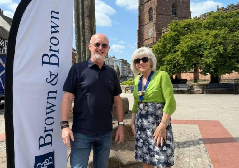 Brown & Brown's Mark Freeman and Karen Woodcock