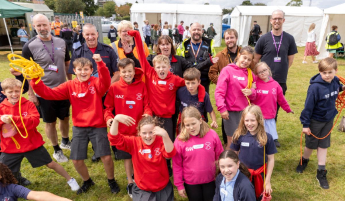Children take part in a Crucial Crew session