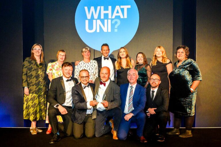 Harper Adams University wins the Award for student Career Prospects at the WUSCAs