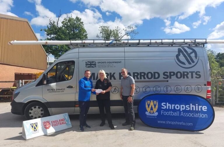 Shropshire FA and Mark Harrod Ltd will also continue to explore new ways to support local clubs