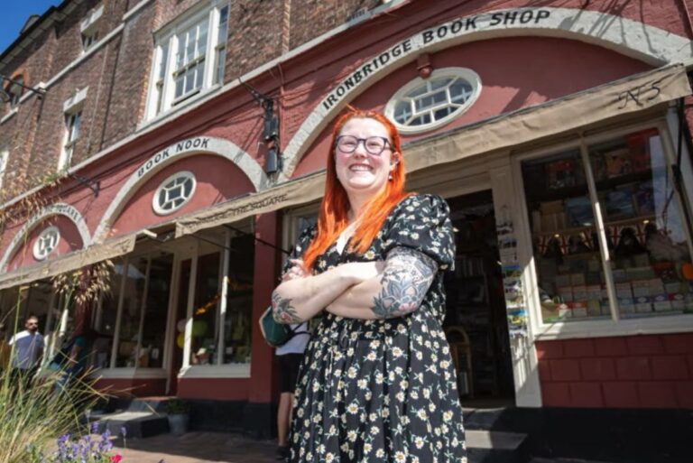 Meg Prince has opened Book Nook next to her current business The Ironbridge Book Shop. Photo: Telford & Wrekin Council