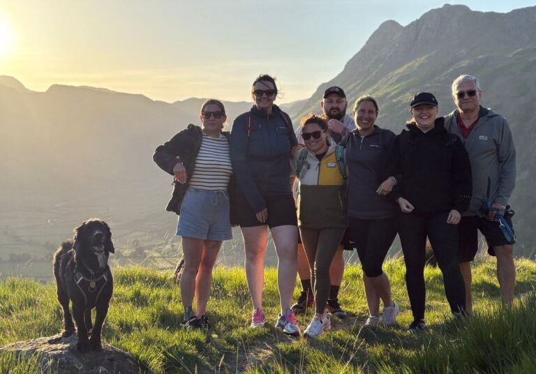 Previous fundraising hikes have included climbing Snowdon, the Three Peaks Challenge and walking a section of Hadrian's Wall