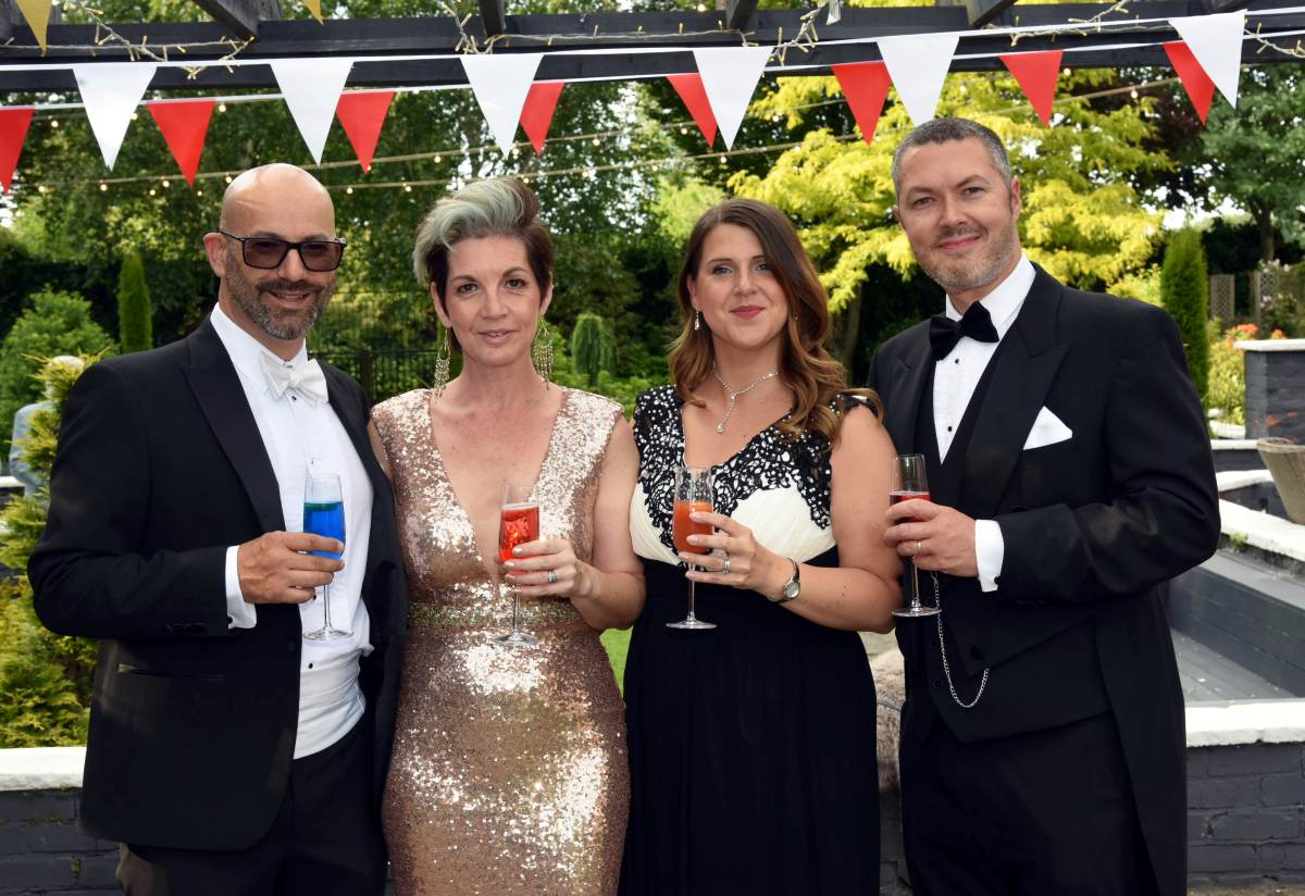 Revellers enjoyed the Greatest Show summer ball