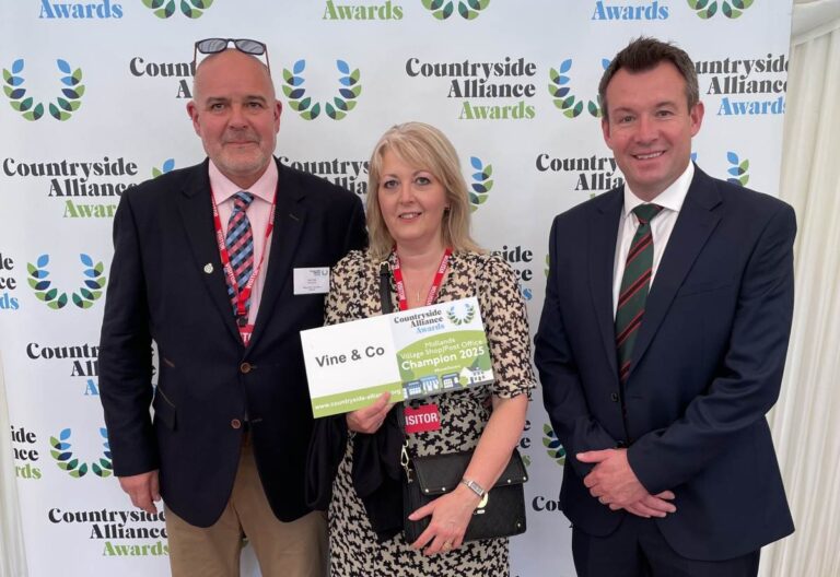 Stuart Anderson MP welcomed Vine & Co. to the Houses of Parliament for the 2025 awards