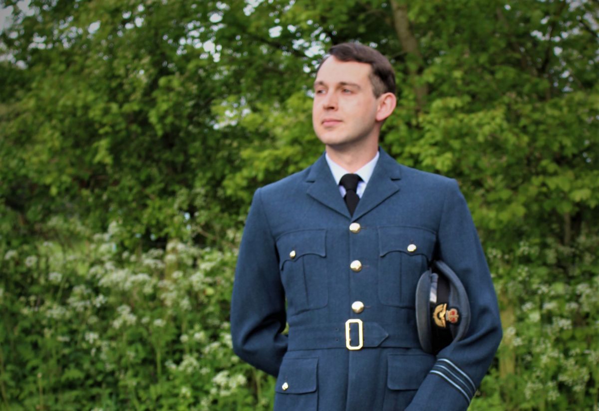 The talented Oswestry actor and playwright Shaun Higgins