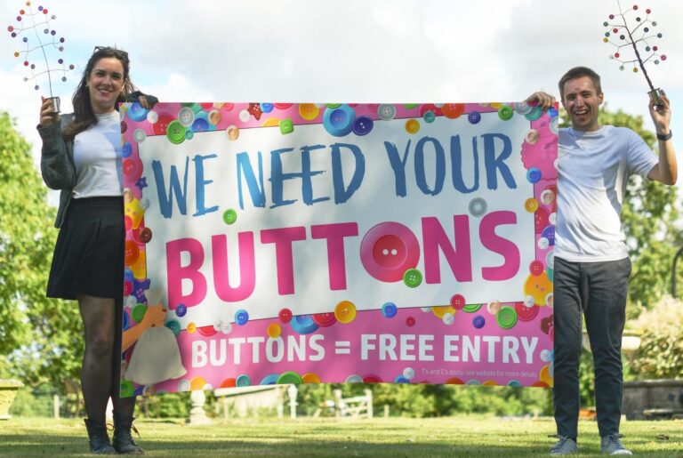 Amy Ellis and Jordan Preece from The British Ironwork Centre