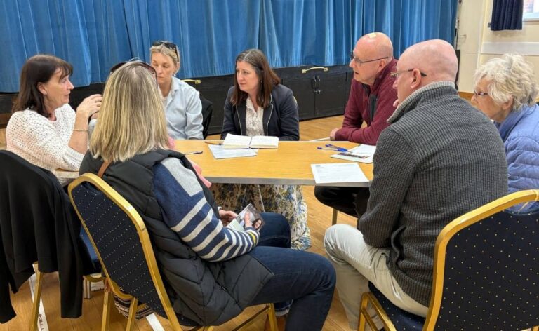 Julia Buckley MP at a recent coffee morning