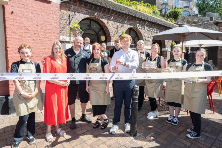 A popular tea room in Ironbridge has been transformed into a cafe