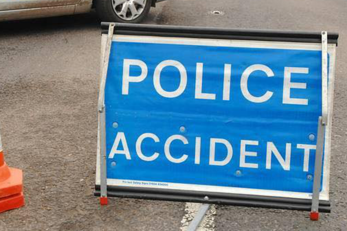 A generic image of a Police Accident sign