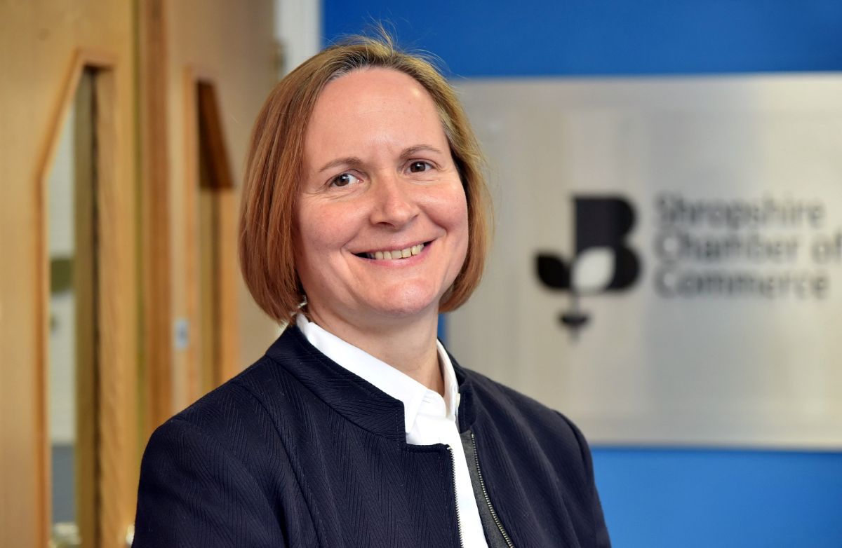 Ruth Ross, Shropshire Chamber’s chief executive