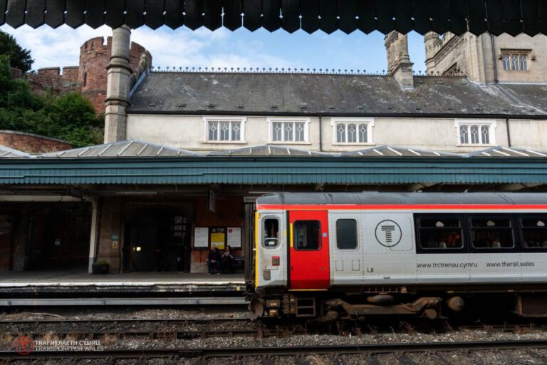 A Transport for Wales service at Shrewsbury Railway Station. Photo: TfW