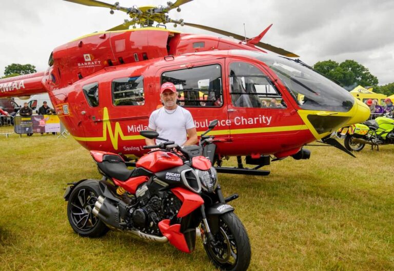 Carl Fogarty MBE at this year's event. Photo: MAAC