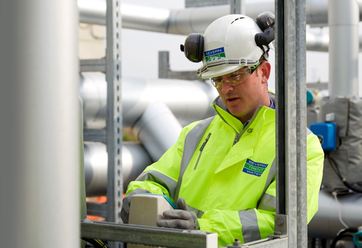 A generic photo of a Severn Trent team member