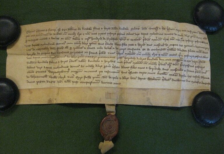 The forged Soulton Hall deed
