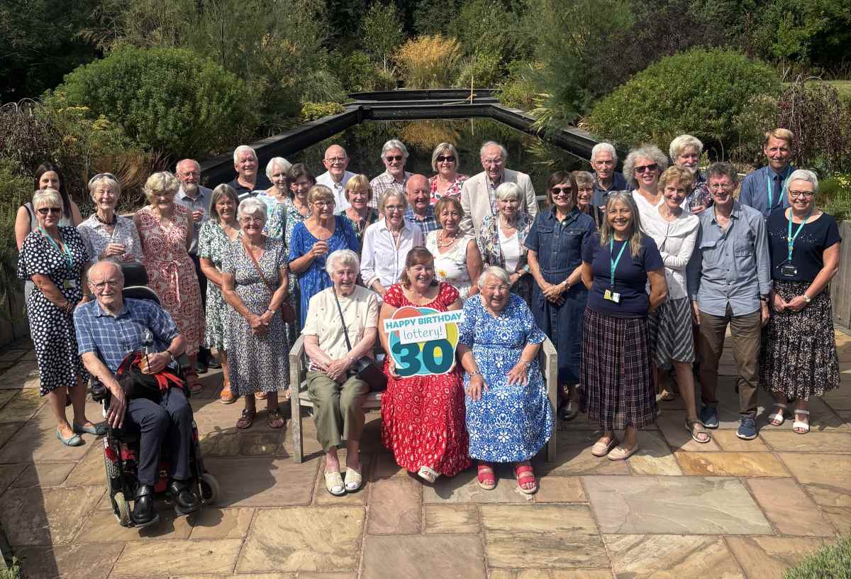 A celebration has been help to mark 30 years of the Severn Hospice Lottery