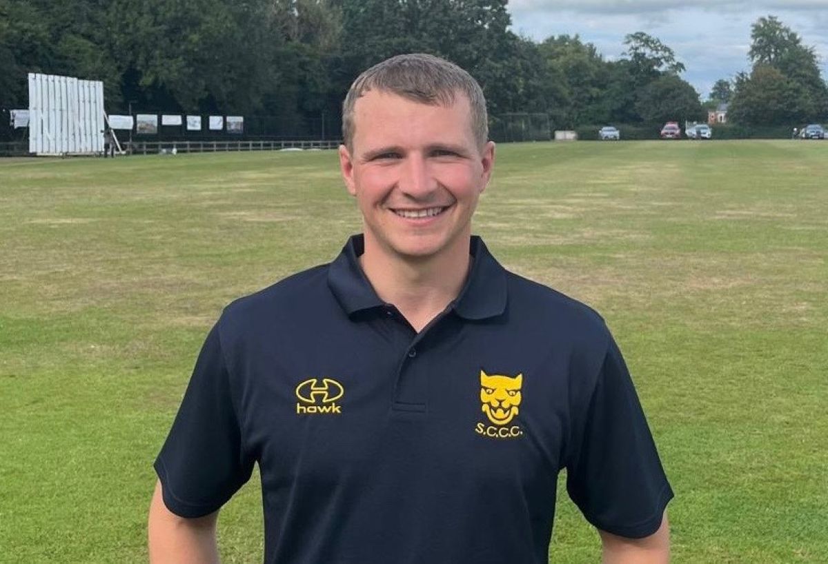 Harry Chandler hit his first century for Shropshire against Wales at St Asaph