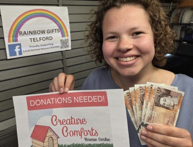 Keira Mayhew has dedicated her spare time to supporting a wide range of good causes