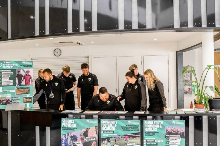 Members of The New Saints FC Foundation team will be involved in the Oswestry Careers Event