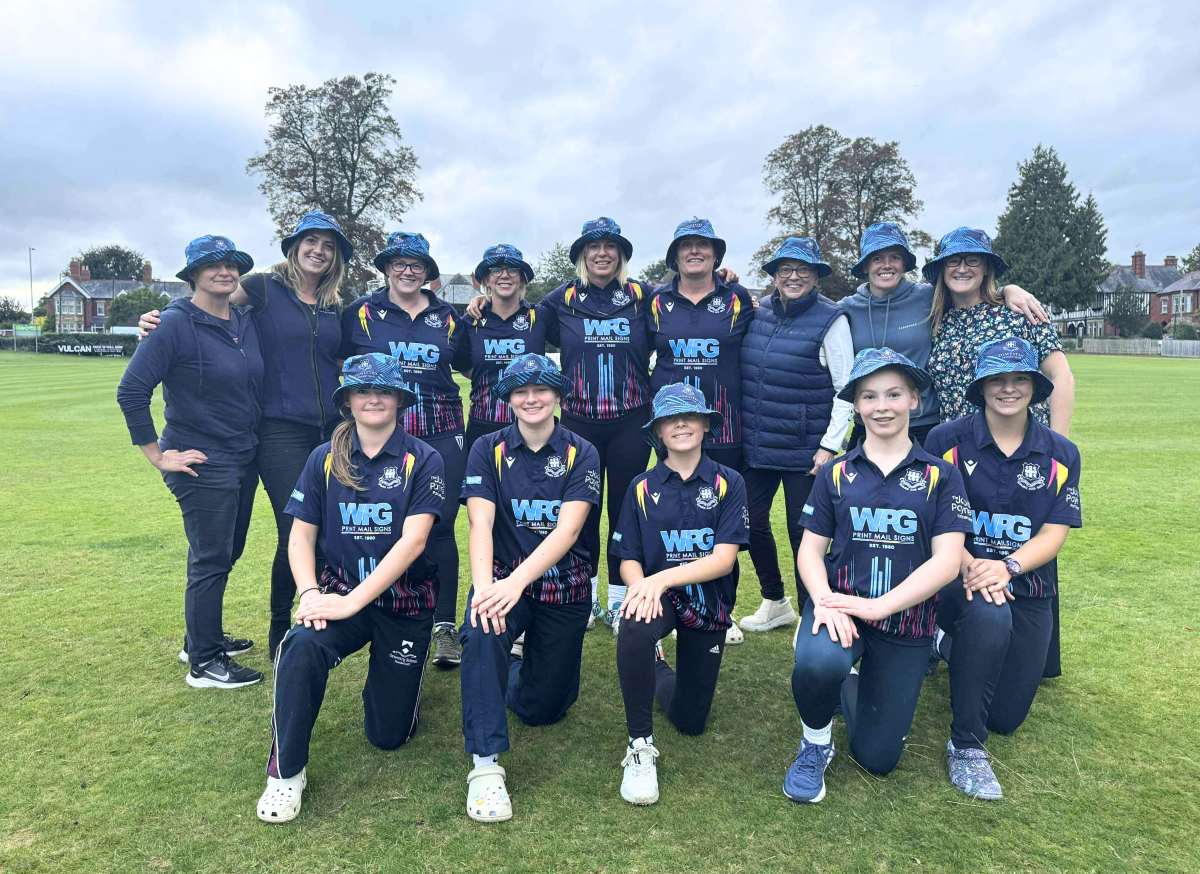Oswestry Women & Girls’ winning County Hardball and Softball League winners 2025