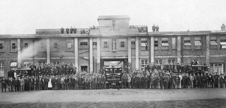 A photo of Sentinel Headquarters taken in 1929