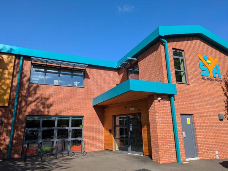 The headquarters of SYA - All About Youth