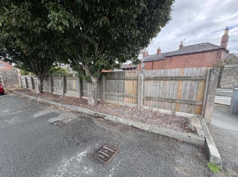 The rain garden will be created in Oswestry's Central Car Park. Photo Shropshire Council