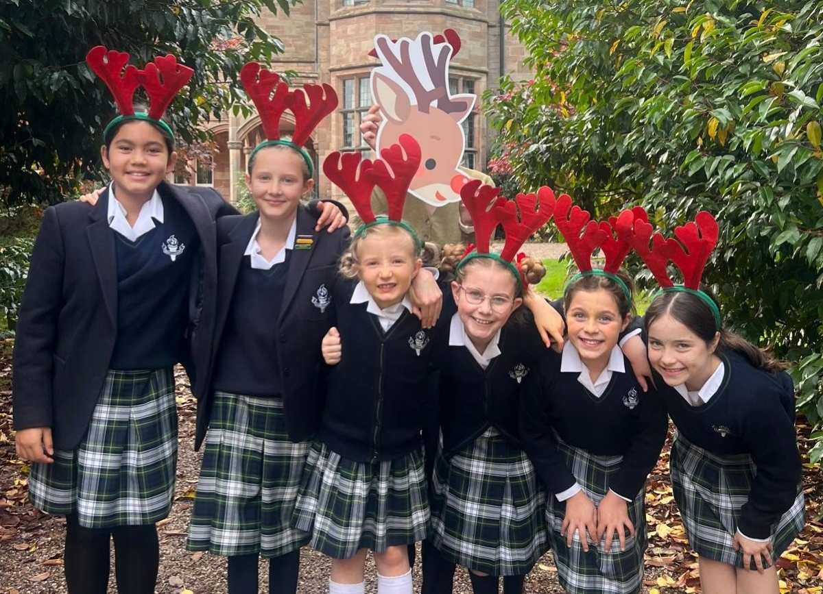 Among the many schools joining the festive fundraising challenge is Adcote School for Girls