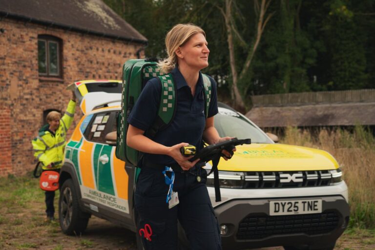 Bridgnorth Community First Responders have invested in a new Dacia Duster Extreme 4x4