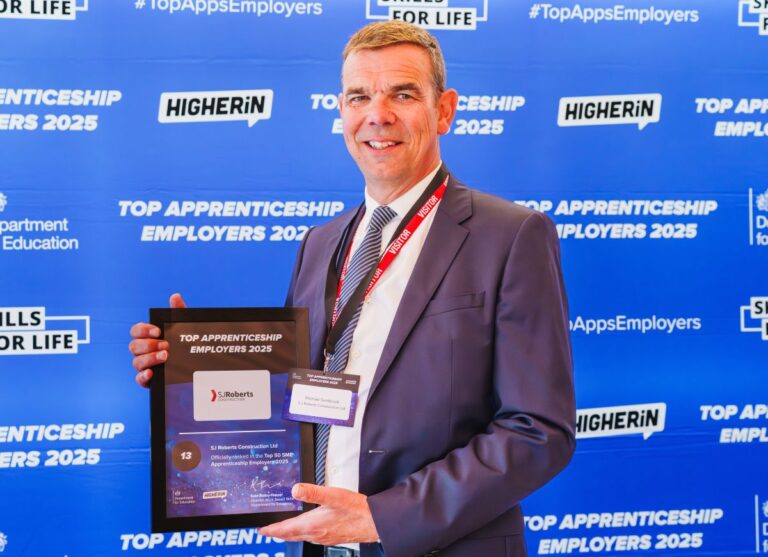 Mike Sambrook, managing director at SJ Roberts Construction