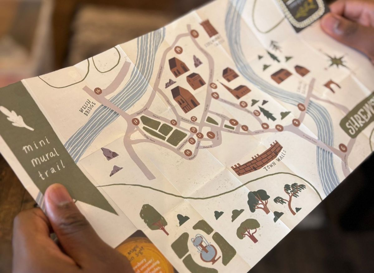 Mini Mural Trail: The Myths, Legends and Folktales of Shropshire