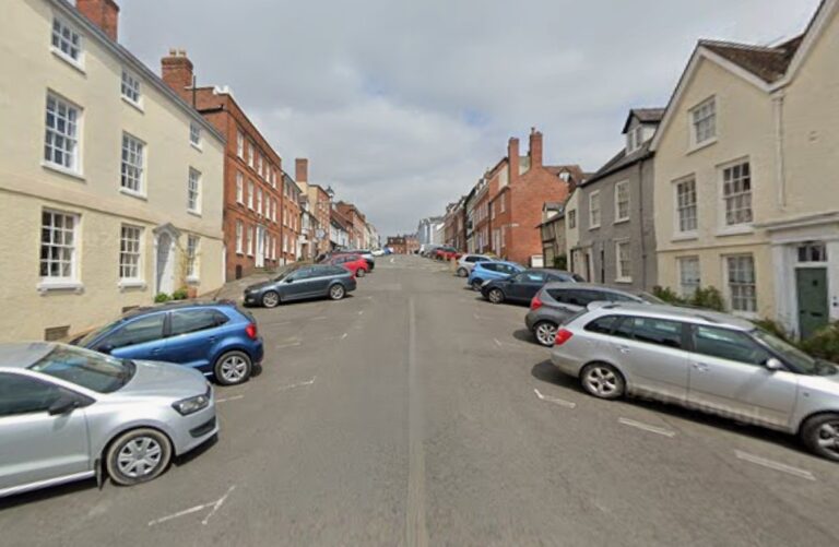 On street parking in Ludlow will rise from £2 to £2.80 from Monday. Image: Google Street View