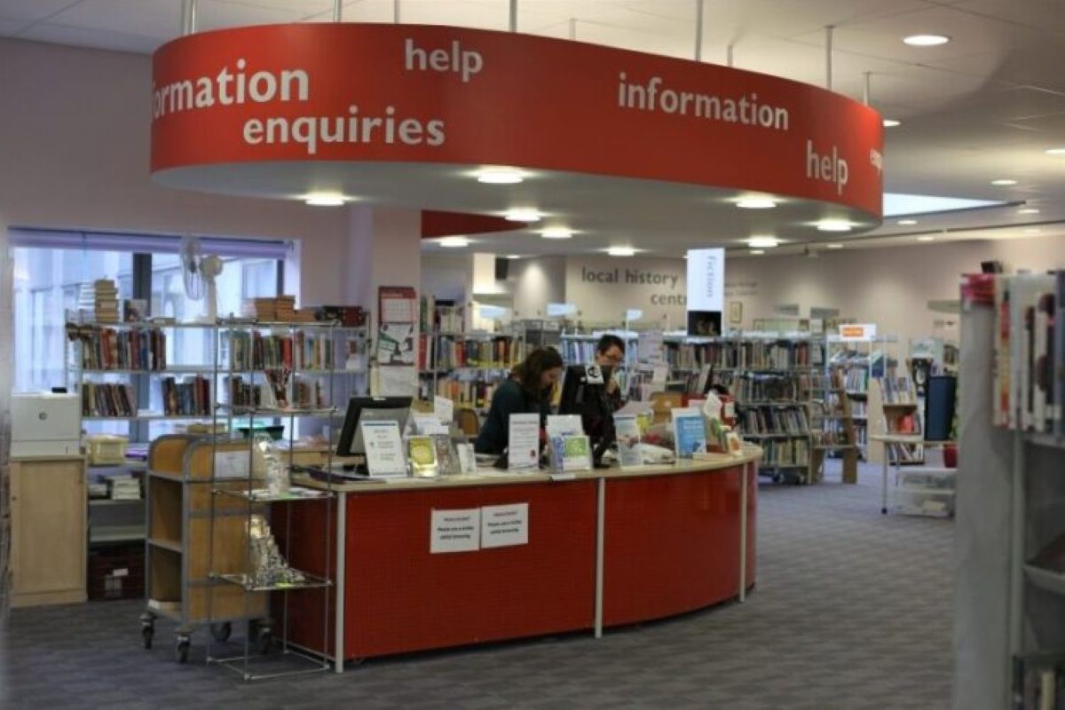 Oswestry Library. Photo: Shropshire Council