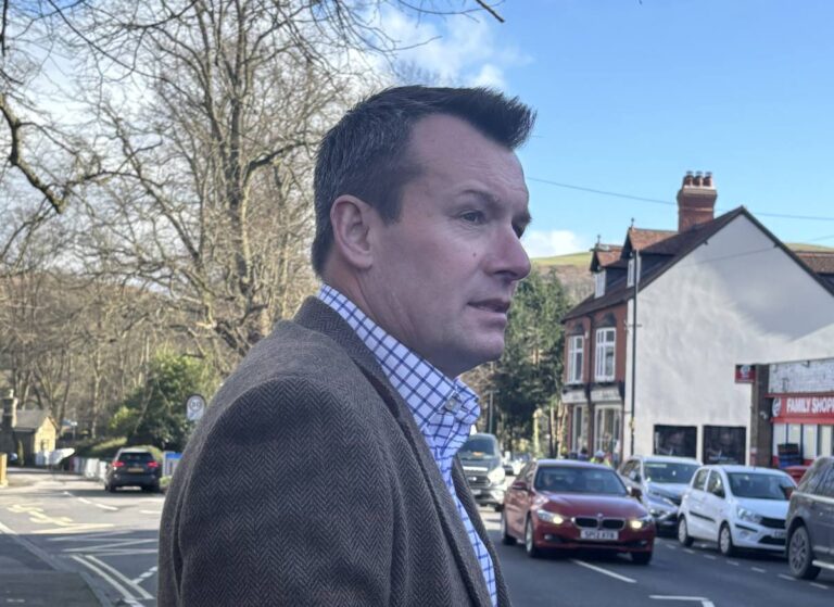 Stuart Anderson MP in Church Stretton