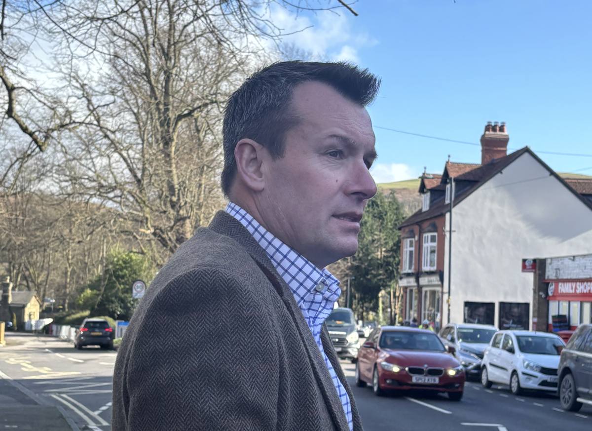 Stuart Anderson MP in Church Stretton