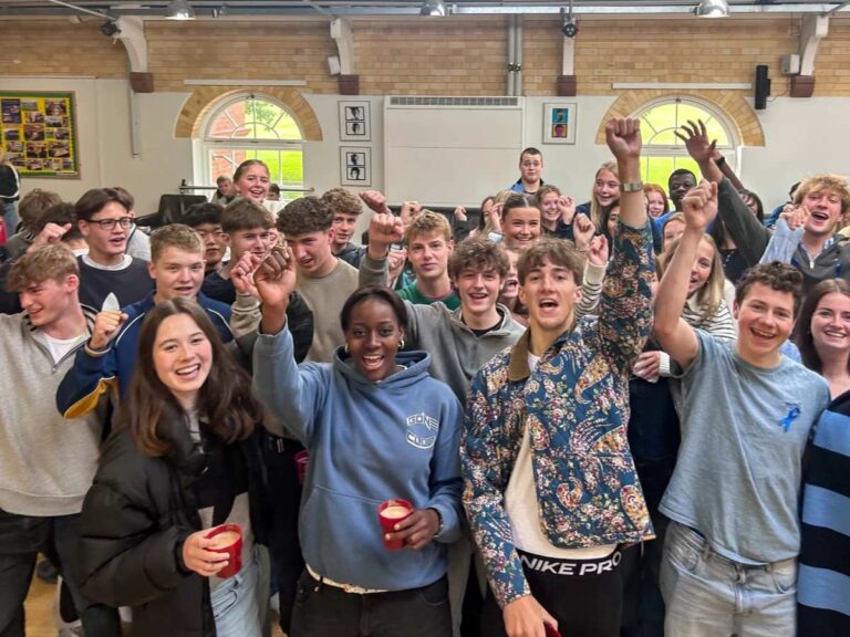 Students preparing for Youth Awareness Day