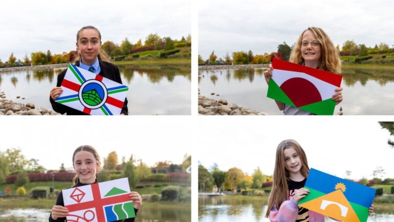 The four finalists are Valarie, Dexie, Mhairi and Amelia. Photos: Telford & Wrekin Council
