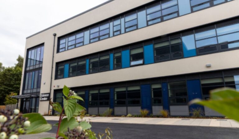 The newly completed science centre at Ercall Wood Academy. Photo: Telford & Wrekin Council