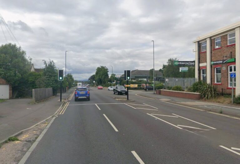 The works will begin near Morrisons on Whitchurch Road in Shrewsbury. Image: Google Street View