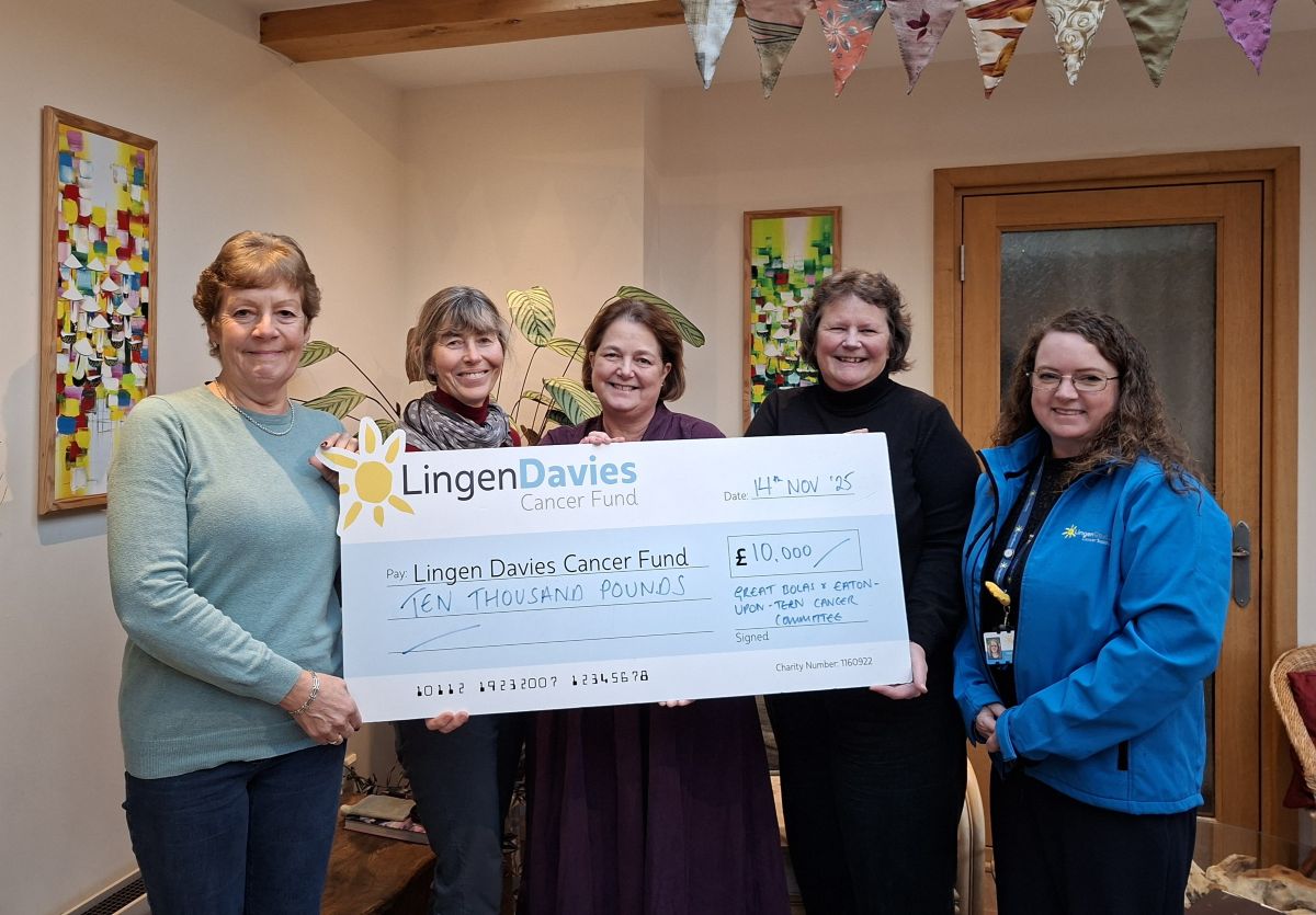 Jane Watson Jones, Cathy Thomason, Anthea Redwood, Jayne Whittaker and Claire Purcell from Lingen Davies