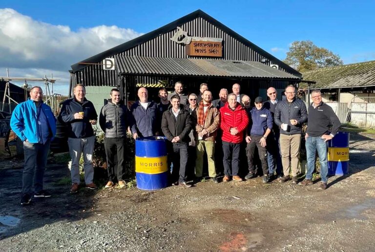 Delegates at the International Men’s Day event, at Shrewsbury Men’s Shed