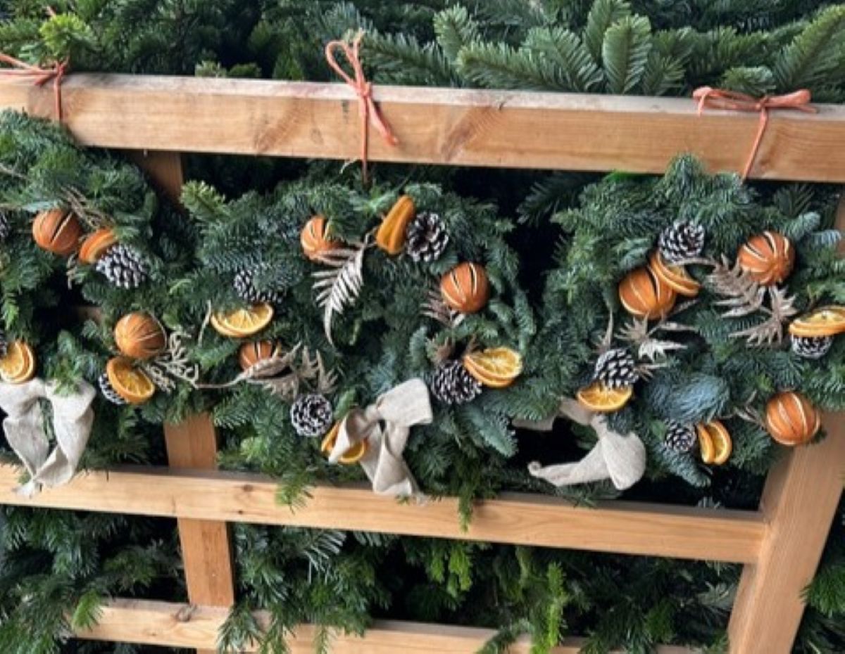 Farmer Joe’s festive market will be brimming with handmade wreaths, mistletoe, and seasonal fresh produce