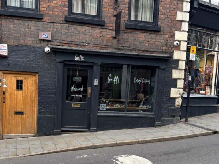 Griffs has opened at 64 Wyle Cop, Shrewsbury