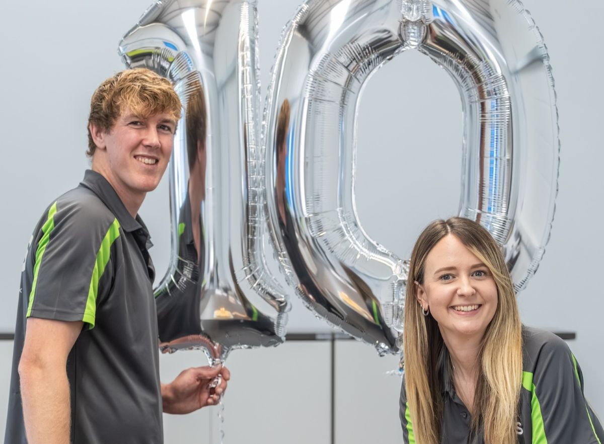 Managing Director Joe Collison and Operations Director Heidi Vaughan